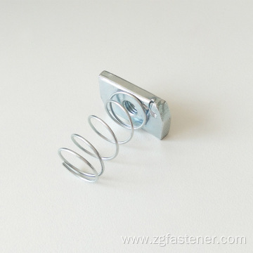 Stainless Steel Spring Nut Standard Size Spring Lock Nut Galvanized